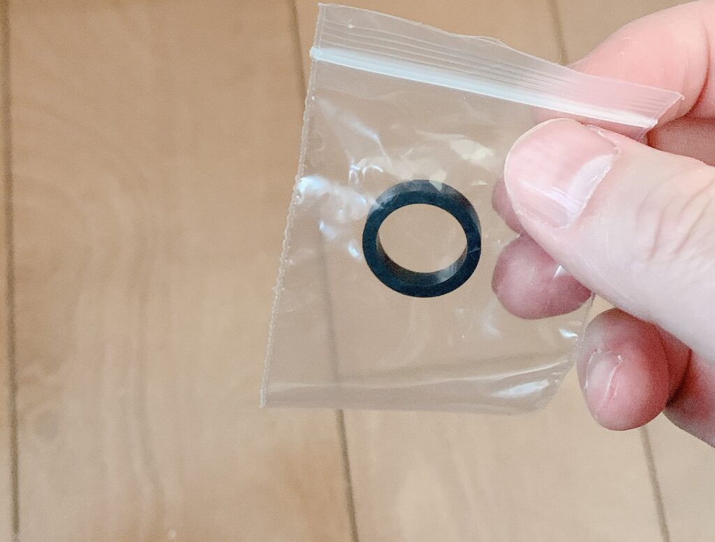 ミラブルplus付属のゴムパッキン